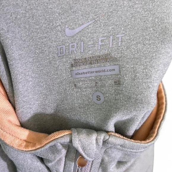 Nike Grey Half-Zip Pullover - Picture 2 of 13